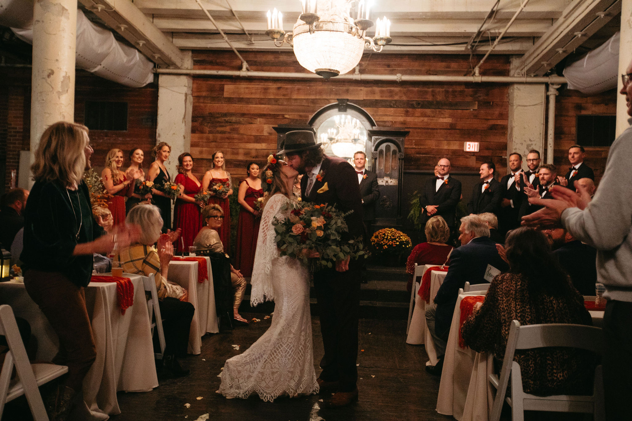 Wedding in the Rumely lower level