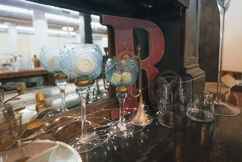 Couple dancing at Rumely historic event venue Kansas City